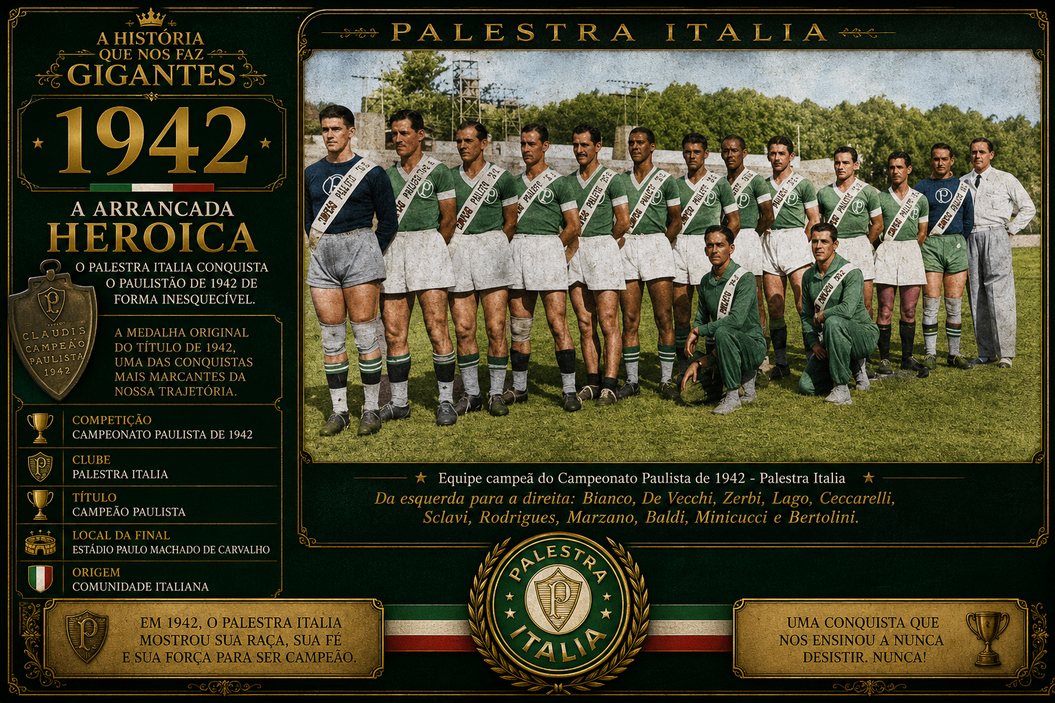 História do Palmeiras — 1942