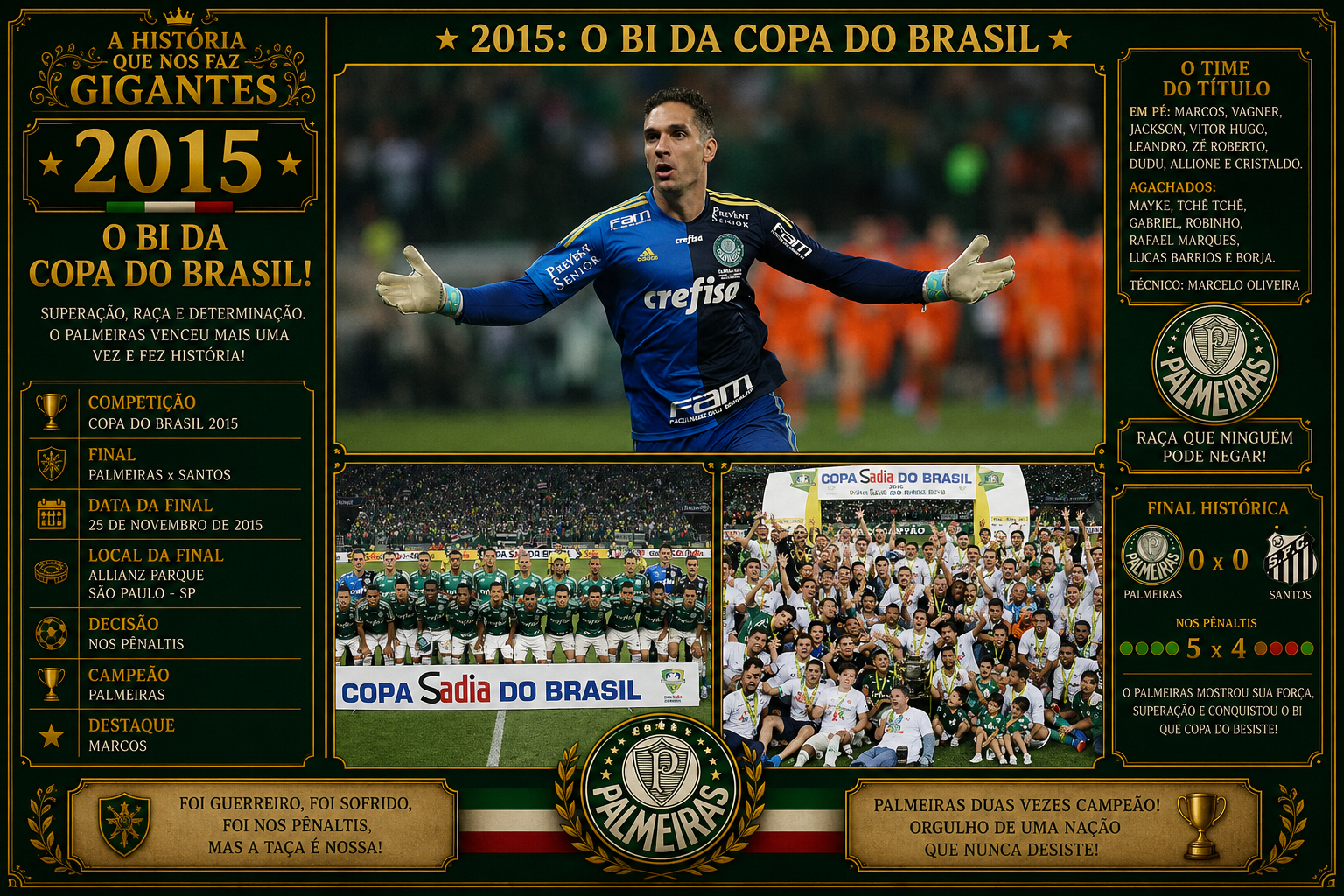 História do Palmeiras — 2015 a 2018