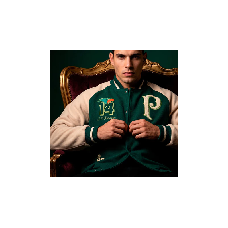 Jaqueta Palmeiras College Royal Green Masculina